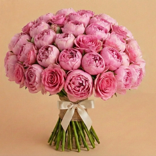 Peonies L Pink